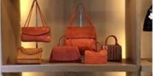 bags with caiman and python skin